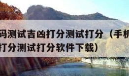 手机号码测试吉凶打分测试打分（手机号码测试吉凶打分测试打分软件下载）