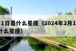 2月1日是什么星座（2024年2月19日是什么星座）