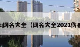 qq网名大全（网名大全2021伤感）