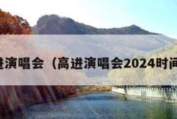 高进演唱会（高进演唱会2024时间表）